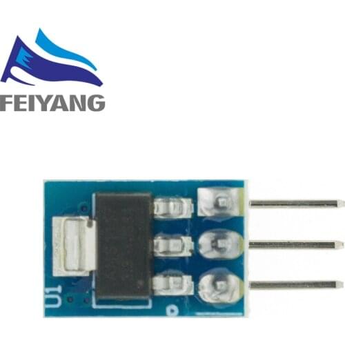 High Quality 5PCS 5V to 3.3V For DC-DC Step-Down Power Supply Buck Module AMS1117 LDO 800MA