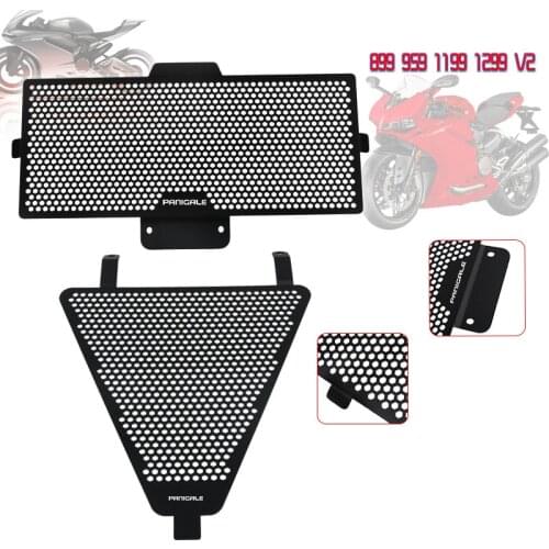 High quality For DUCATI 899 959 1199 1299 Panigale S R Panigale V2 Motorcycle Radiator Grille Cover Guard Protection Protetor