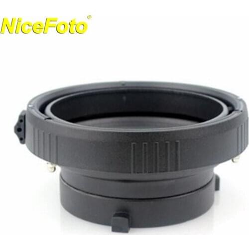 NICEFOTO Interchangeable Mount Bayonet Adapter for Bowens Studio Flashes Strobe Monolight to Use Elinchrom Accessories SN-14