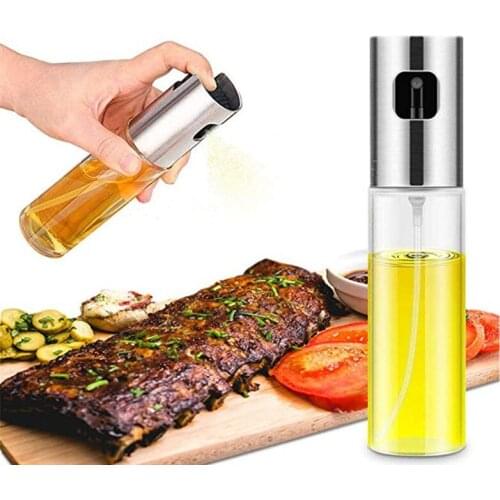BBQ Baking Olive Oil Spray Bottle BBQ Kitchen Tools Salad Oil Vinegar Spray Bottles Water Pump Gravy Boats Grill BBQ Sprayer