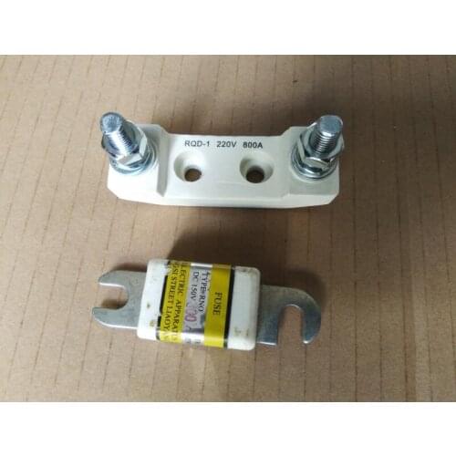 Fuse Holder with 300A Auto Fuse Bolt On Fuse 81*22 mm For Golf Cart Electric Forklift Pallet Truck Tourist Coach