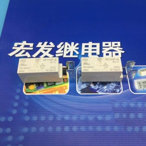 HF115F-Q-024-1H 24VDC 20A250VAC relays