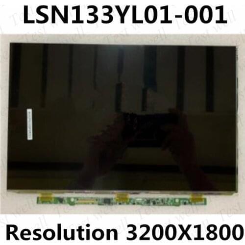 LSN133YL01-C01 Original New For Samsung NP900X3K Np940X3G 13.3 inch LCD Screen Display Panel glass LSN133YL01-001