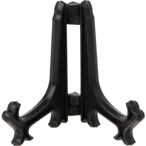 Mini Plastic Display Stand Plate Coin Card Medal Golf Balls Holder Easel Retailsale