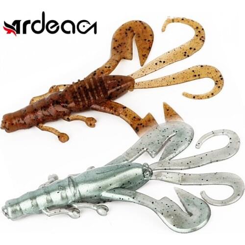 Ardea Soft Lure 90mm 6.5g Palpus Simulation Artificial Silicone Worm Saltwater Swimbait Wobbler Bait Shrimp Fishing Tackle