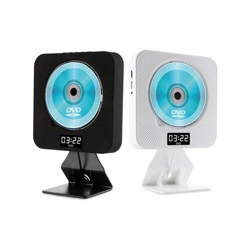 Wall Mounted bluetooth CD player with remote display bluetooth function CD player supports MP3 WMA VCD DVD format English learni