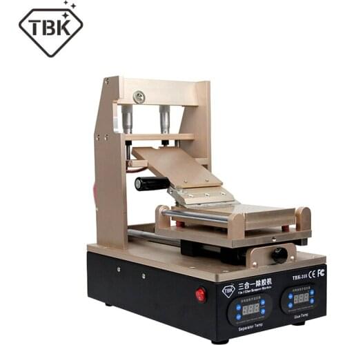 NEW TBK-318 3 in 1 Vacuum LCD Screen Separator + Preheater +OCA Glue Polarizer RemoverMobile Phone LCD Screen Refurbish Machine
