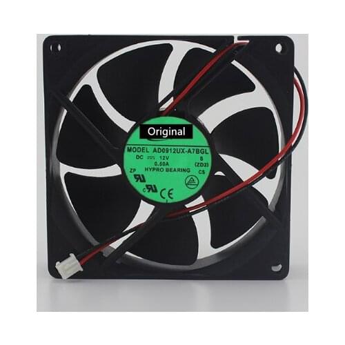 Original 100% working AD0912UX-A7BGL 9225 92mm 3900RPM 50CFM CPU cooling fan