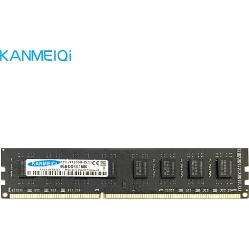 KANMEIQi Desktop Memory Ram DDR3 4GB 1333MHz 2GB 1600MHz 8GB 1866MHz Memoria 240Pin 1.5V New Dimm Intel AMD