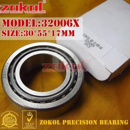 ZOKOL bearing 32006X 2007106E Tapered Roller Bearing 30*55*17mm