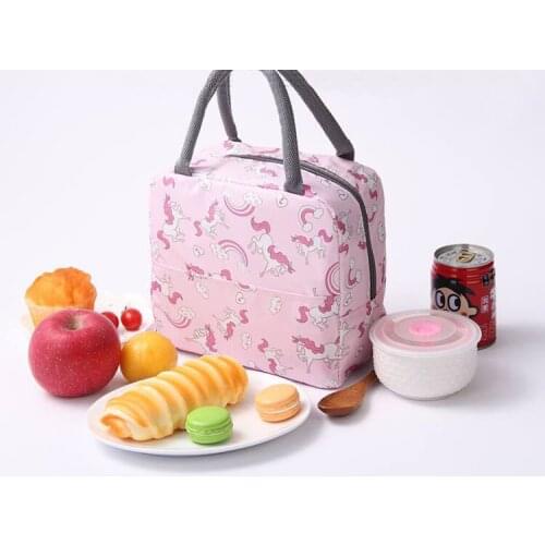 Portable lunch bag new insulation lunch box tote bag insulation bag handbags lunch bag dinner container school food lunch box
