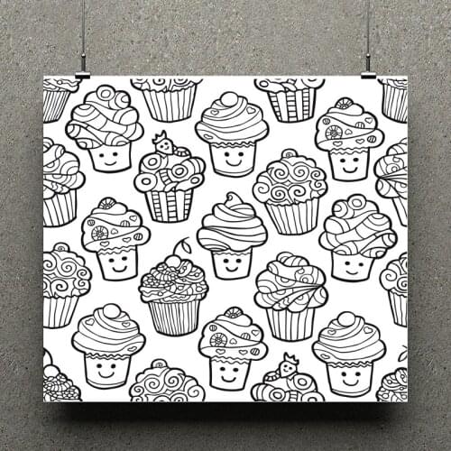 AZSG Cartoon Cake Clear Stamps For Scrapbooking DIY Clip Art /Card Making Decoration Silicone Stamps Crafts