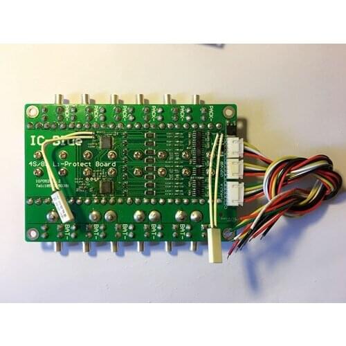 200A lithium battery protection board 4 series /8 string 12V/24V solar power camping initiative balance