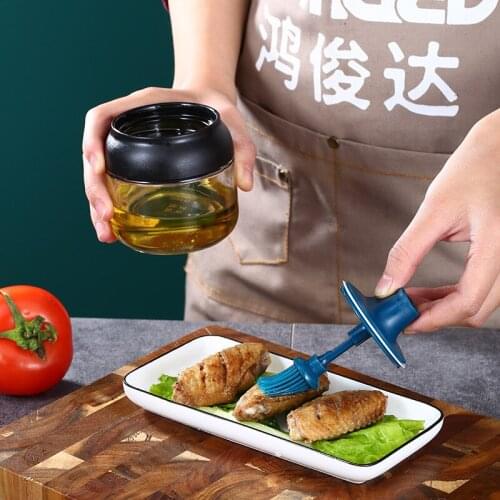 Kitchen Salt Jar Monosodium Glutamate Seasoning Box Ketchup Seasoning Jar Seasoning Glass Sealed Jar Seasoning Glass