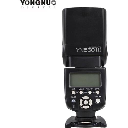 YongNuo YN-560III YN-560iii YN-560 III 2.4GHz Wireless Trigger Speedlite Flash For Canon Nikon Pentax Panasonic Olympus Camera