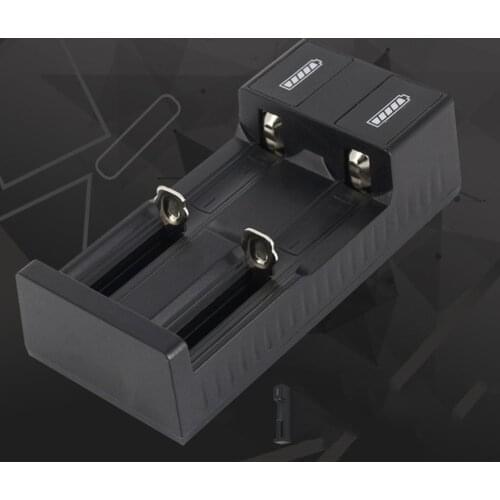 Universal 2 slot Battery USB Charger Smart Chargering 3.7V for 18650 Charger Rechargeable Batteries Li-ion 18650 26650 14500