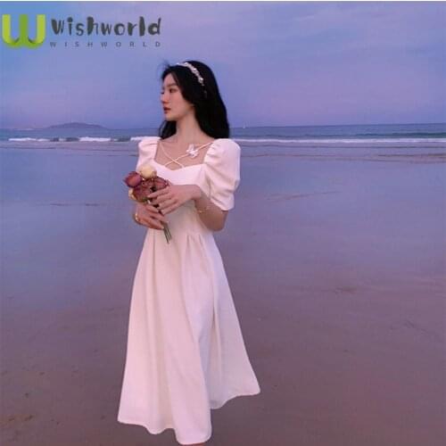 Wishworld White Summer Dresses