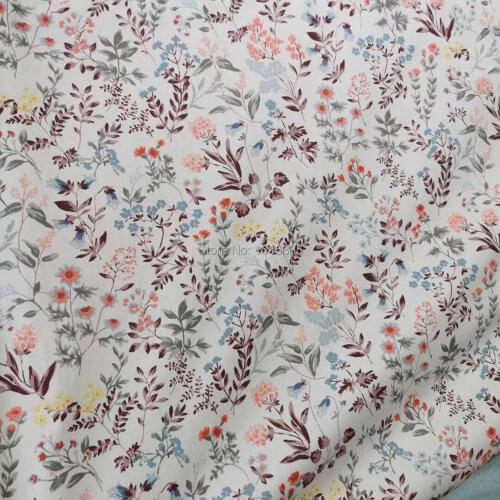 2020 New Arrivals 100% Twill Cotton DIY Fabric Patchwork Cloth For Quilting Baby Cribs Cushions Dress Sewing Tissus Tecido