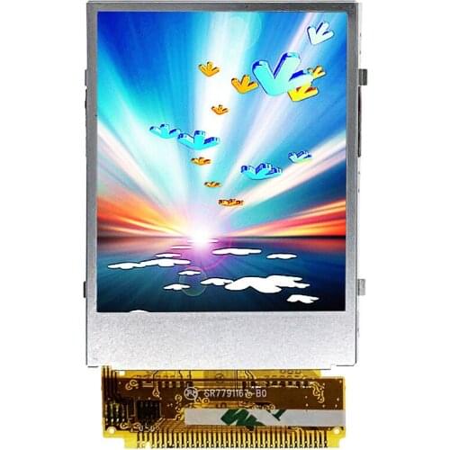 39 pin 2.0 inch TFT LCD display screen ILI9225B driver MCU I8080 8/16 bit without touch panel No need connector Weld sold type