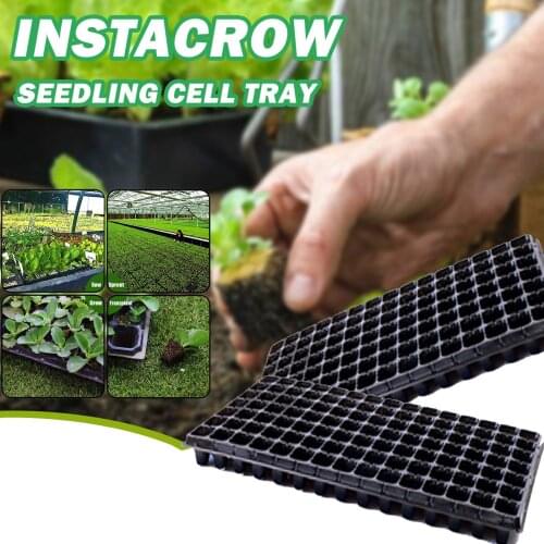 105 Cells Seeds Germination Tray Garden Transplant Cultivation Pull Seedling Trays Nursery Tray 5-10 pieces Seed Sprouter Trays