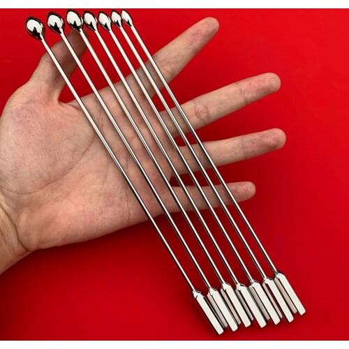 7Pcs/Set Male Urethra Catheter Sounds Metal Penis Plug Urethra Dilator Massager Smooth Surface Masturbation Sex Toys for Men