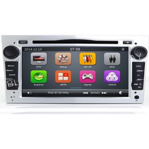 7"2Din Car multimedia player For Opel Astra Vectra Antara Zafira Corsa Car DVD Radio GPS Navigation maps camera