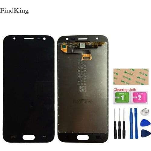 For J3 2017 LCD Display For Samsung Galaxy J3 2017 J330 J330F SM-J330 LCD Display Assembly Touch Screen Digitizer Sensor Tools