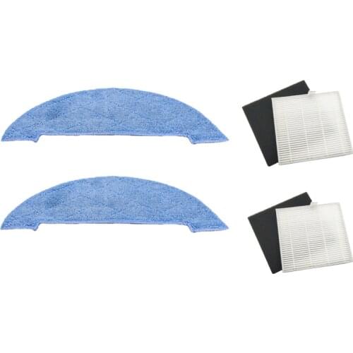 Robot Vacuum Cleaner HEPA Filter Mop Cloth for ilife V8 V8s X750 A7 X800 X785 V80 Robotic Vacuum Cleaner Parts Accessories