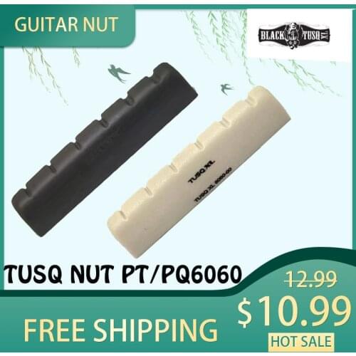 Graph Tech TUSQ Guitar Nut PQ-6060-00 PT6060-00 XL 6-String Slotted Electric Guitar Nut for EP Style Guitar, Ivory Nut