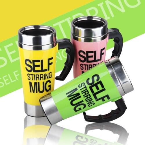 Creative small gift smart shaker stirring coffee cup electric water cup