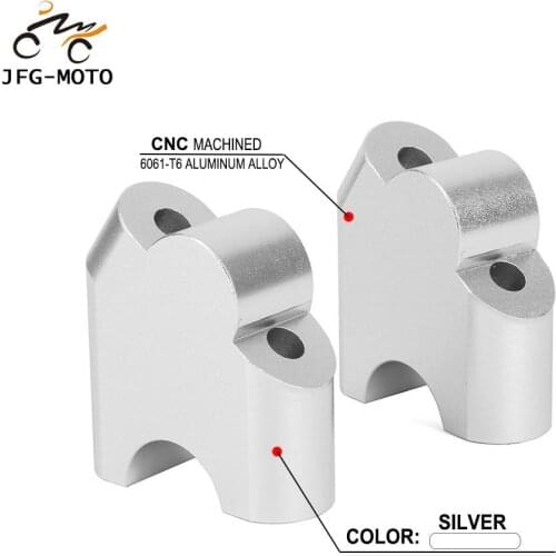 Motorcycle CNC Fat Bar Handlebar Riser Clamps Adapter For Honda CRF1000L CRF 1000L 1000 L Africa Twin ABS DCT 2016 2017 Pit Bike