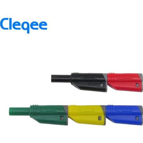 P3005 High Quality Welding/Assembly 4mm Stacking Safety Banana Plug Welding-free Multimeter Connector