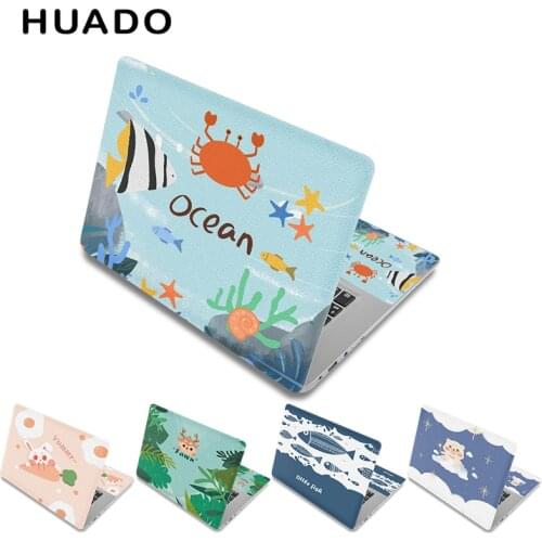 Lovely Laptop Skin Sticker 15.6" 13.3" 14" Removable Notebook Skin Cover Vinyl for Macbook/Lenovo/Asus