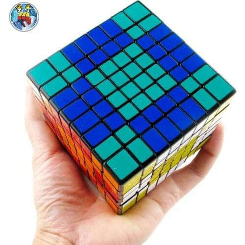 Sengso 8x8x8 Black Cubo Magico Children Smooth Educational Toy sengso 8x8 Professional Speed Adults Antistress Cubes Puzzle