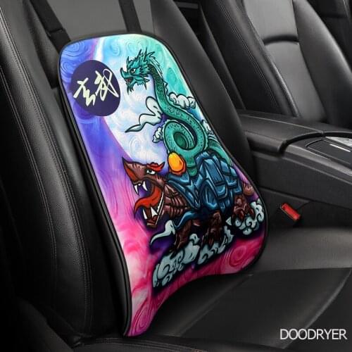 Seat Support In Car Back Lumbar Support Cushion For Office Chair Pillow Cushion Breathable Travel Massagers memory cotton soft