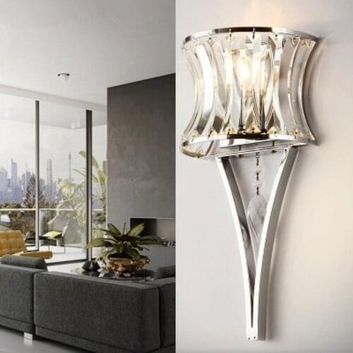 Modern Art led crystal decoration Iron wall lamp wall light indoor lighting wall sconces for bedroom bathroom wall lamp