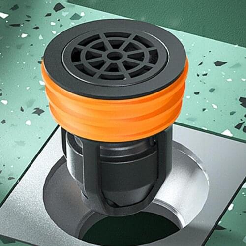 Premium Floor Drain Core Large Displacement Backflow Preventer PVC Anti-clogging Magnetic Waste Water Drainer for Kitchen