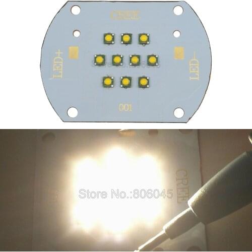 30W CREE XP-E XPE Warm White 3000K 10-LED 10 Chips Multi-Chip Intergrated High Power LED Emitter Light DC 30-36V 1000mA