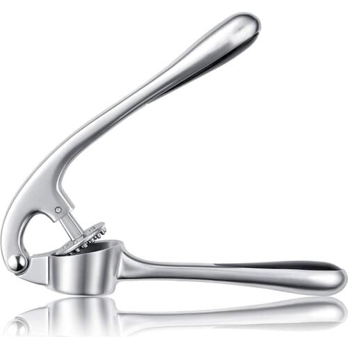 Premium Garlic Press, Heavy Soft-Handled & Sturdy Design Extracts More Garlic Paste, Professional Ginger Mincer, Kitchen Tools