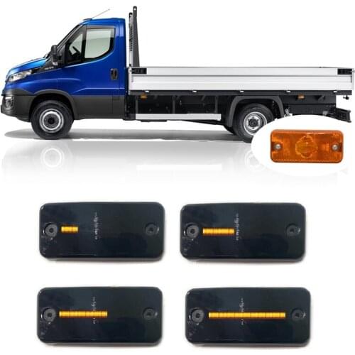 For Iveco Daily III IV 2006 2007 2008 2009 2010 2011 V 2012 2013 VI 2014 2015 2016 2017 Dynamic LED Indicator Side Marker Signal