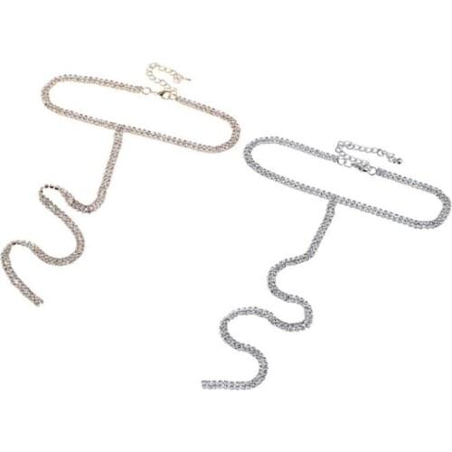 Fashion women character joker clavicle temperament collarbone female collar neck ornaments long chain simple shinning necklace