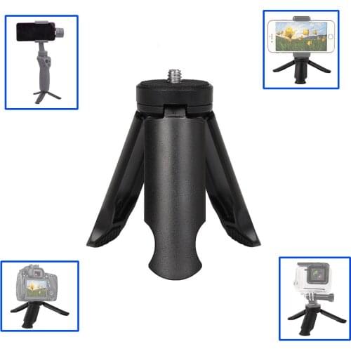 Kolivar Mini Tripod For Phone Gopro Smartphone Handle Grip With Phone Clipper Holder For Samsung Zhiyun Smooth DJI Osmo Xiaomi