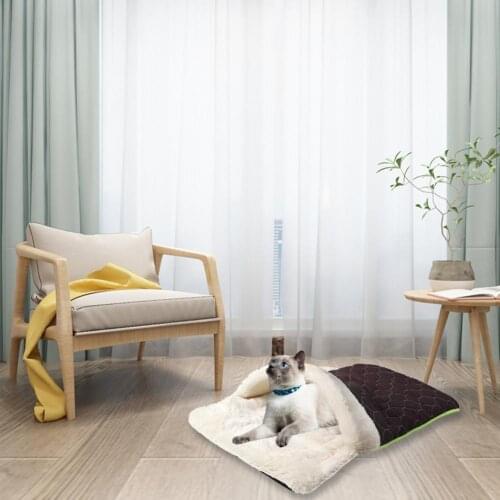 Cats Sleeping Bags Sofa Mat Safety Puppy Bed Cat House Durable Washable Multiple Colors Winter Comfortable Home Pet Supplies