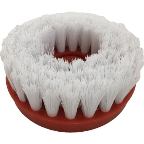 4 Inch Circular Antique Brush for cleaning surface nylon polishing brush for stone and floor
