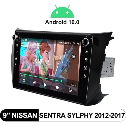 Android Car Radio 9 Inch Car Multimedia 1din Player Smart Car System For Nissan Sentra Sylphy 2012-2017 GPS Navigation Bluetooth