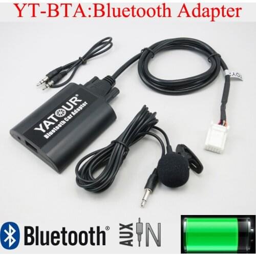 Yatour car stereo Bluetooth AUX Kit for Toyota Lexus Scion 6+6PIN