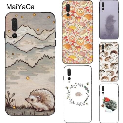 MaiYaCa Hedgehog and Balloon Case For Huawei P Smart 2019 Z P20 P30 P40 Pro P10 Lite Mate 20 30 Pro10 Lite Cover