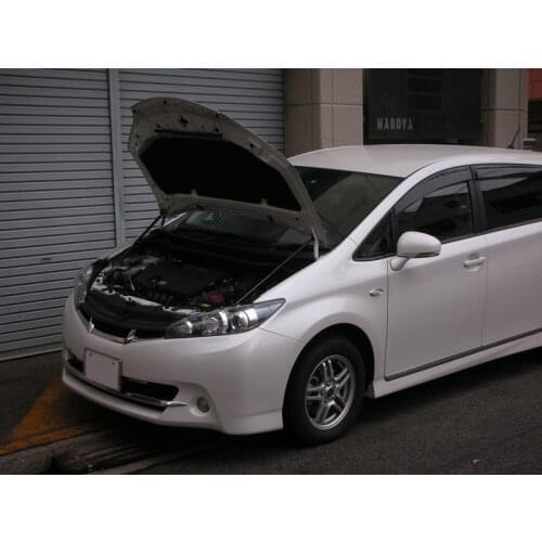 Damper for 2009-2017 Toyota WISH ZGE20W Mini Van Front Bonnet Hood Modify Gas Struts Lift Support Shock Accessories Absorber