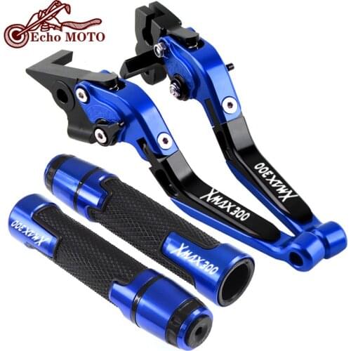 For YAMAHA XMAX 300 XMAX300 X-MAX 300 ALL YEARS 2017 2018 2019 2020 Motorcycle Brake Clutch Lever+22MM Handle Grips Handnd Grips