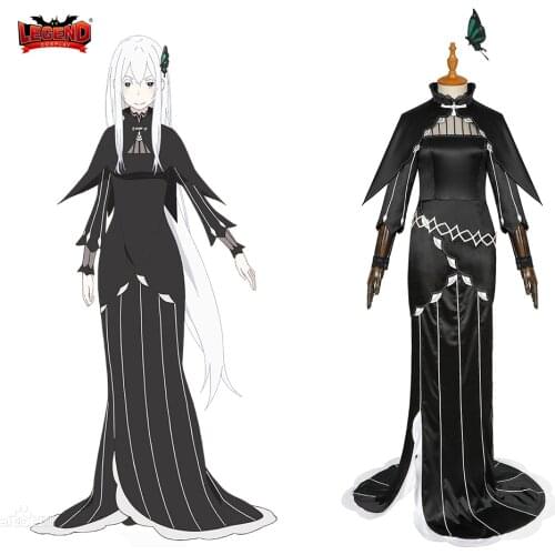 Echidna Cosplay Costume Dress re zero Re0 Re: Life in a Different World from Zero adult costume full set outfit custom made
